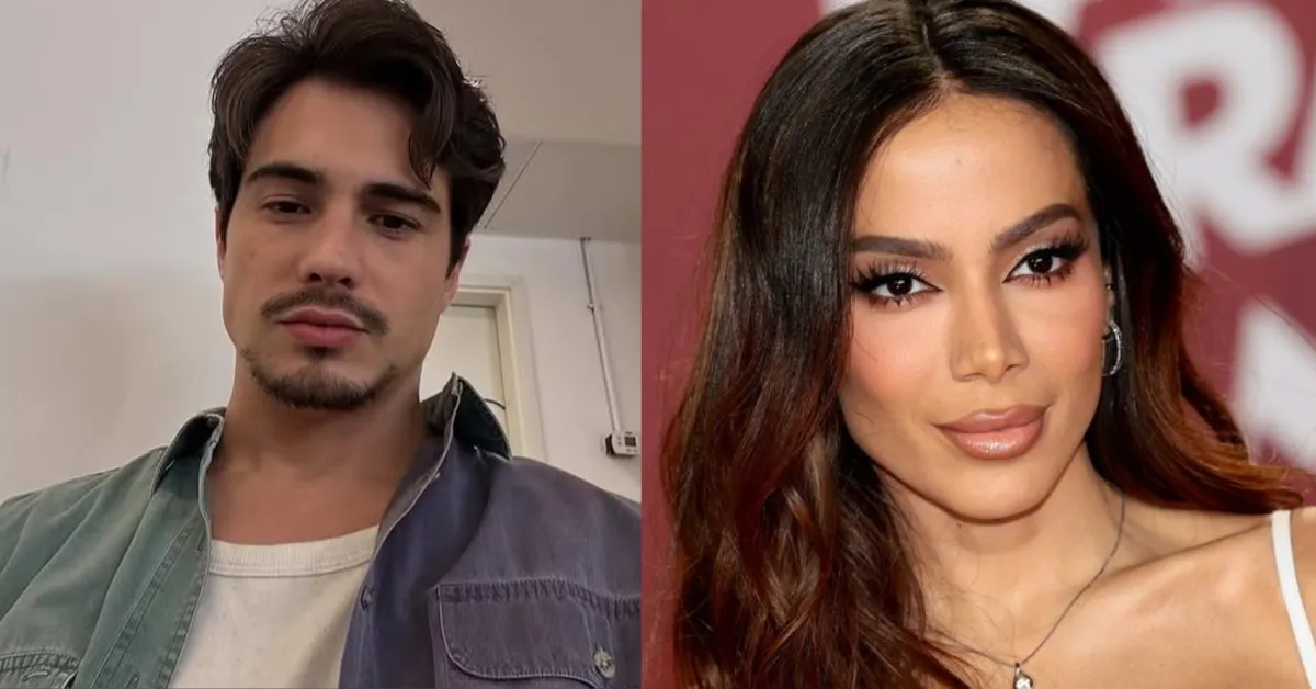Anitta e Danilo Mesquita teriam trocado carinhos durante show de Djavan no Rio de Janeiro.