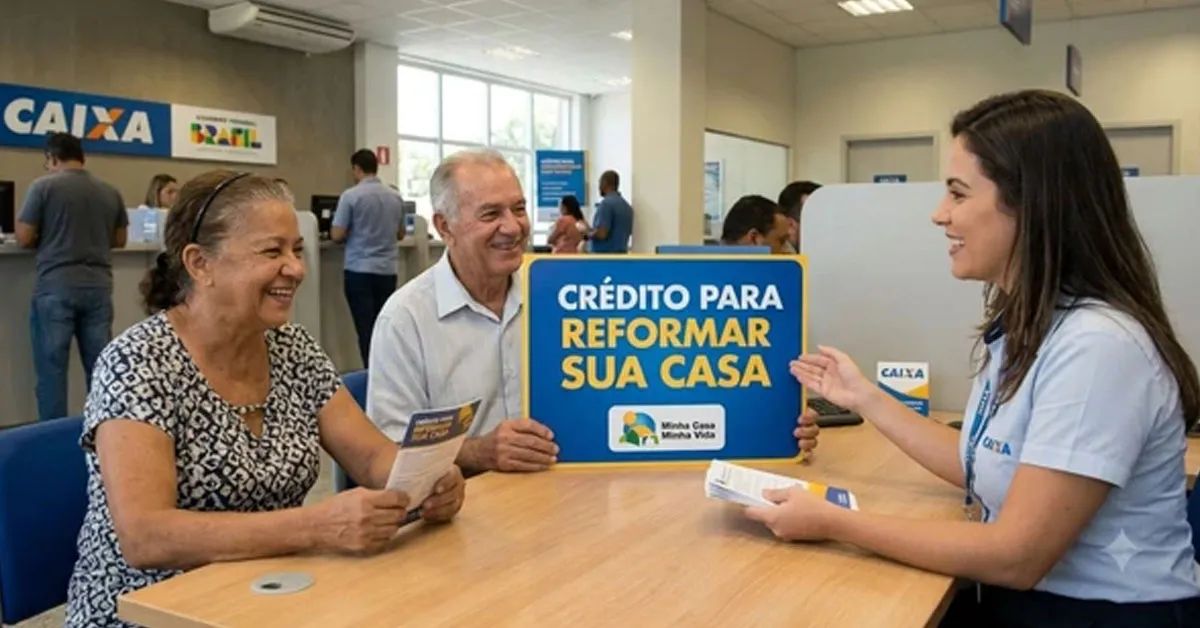 Governo libera R$ 3,5 bilhões para baratear juros e facilitar crédito para reformas da casa e renegociação de dívidas.