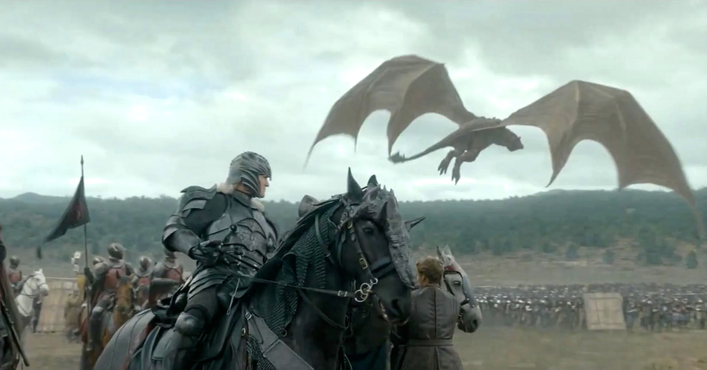 Daemon e Caraxes chegam para a guerra