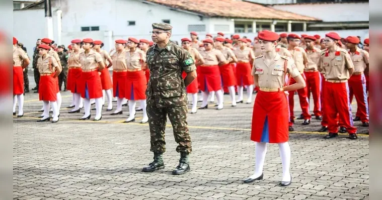 Entre as unidades participantes está o Colégio Militar de Belém, no Pará.