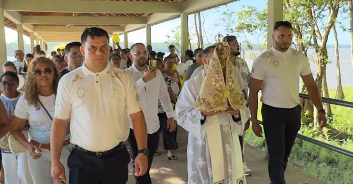 A Diretoria da Festa de Nazaré registrou 294 visitas da Imagem Peregrina entre janeiro e julho de 2026.