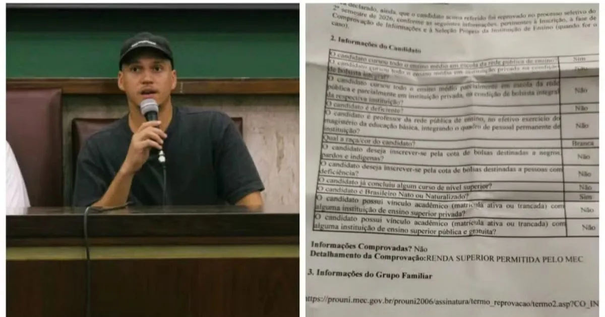Segundo a instituição, documentos apresentados mostram renda familiar superior a estabelecida na sregras do programa federal.