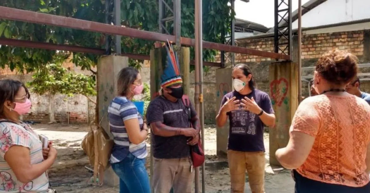Novo Espaço de Acolhimento Saiind-Warao, em Outeiro, terá 19 casas individuais e áreas para convivência e atendimento socioassistencial.