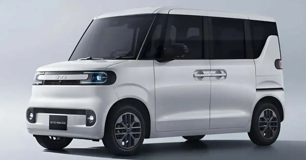 BYD Racco é um carro elétrico compacto desenvolvido especialmente para o mercado japonês.