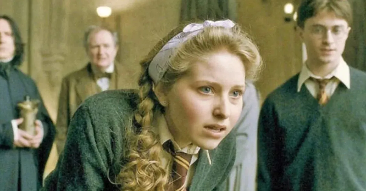 Jessie Cave interpretou Lilá Brown em três filmes da franquia Harry Potter.
