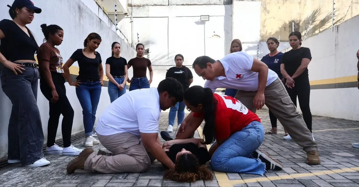 Cruz Vermelha Brasileira Pará realiza treinamentos para voluntários que atuarão durante o Círio 2026, em Belém.