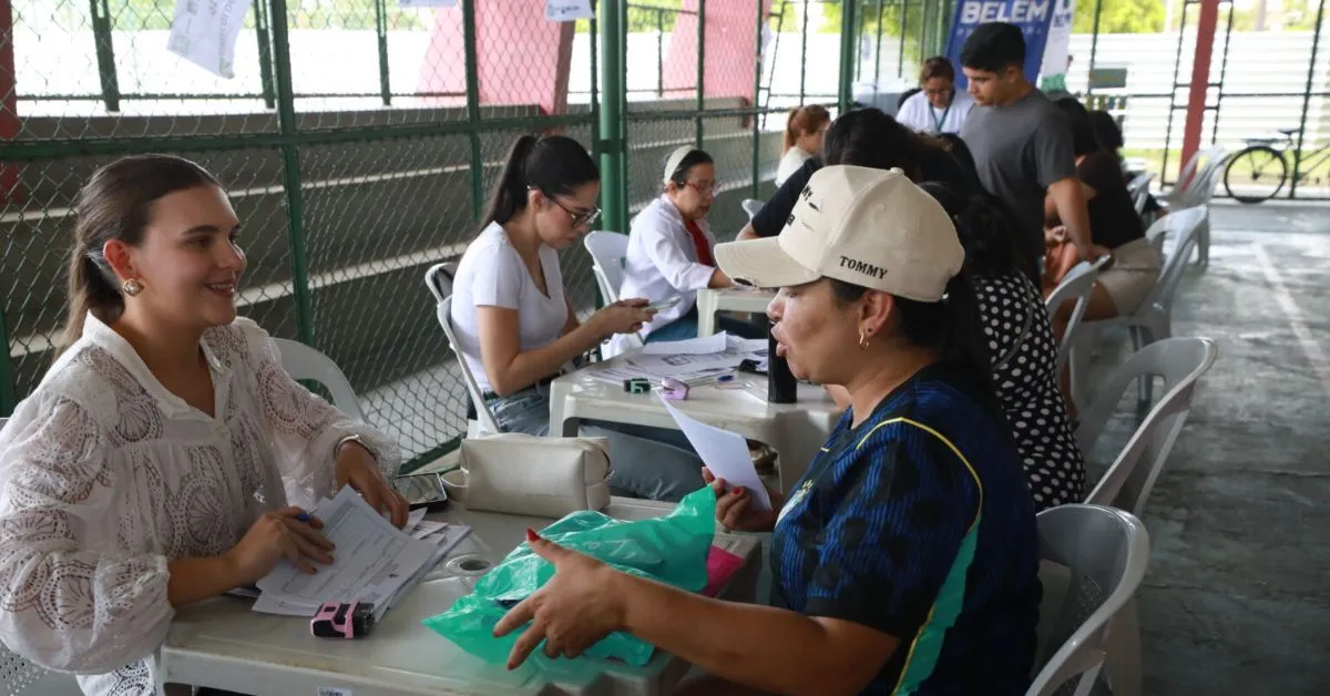 Projeto Belém Pra Todos oferece serviços gratuitos de saúde, documentação e atendimento jurídico à população.