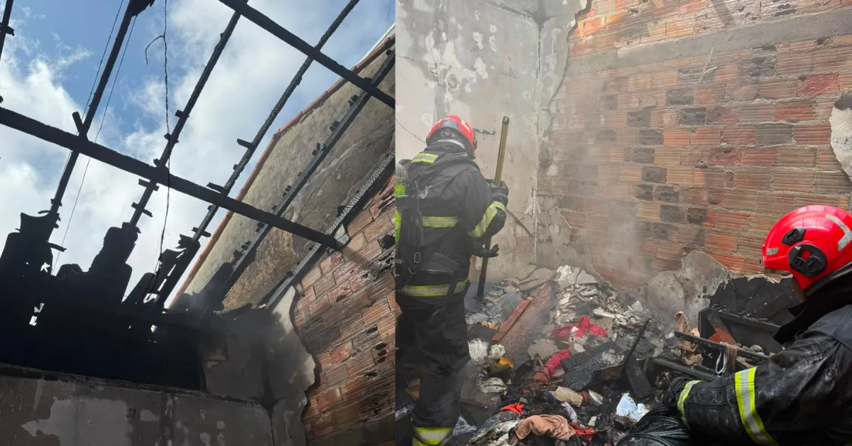 Fogo foi controlado ainda durante a manhã deste sábado (09/08).