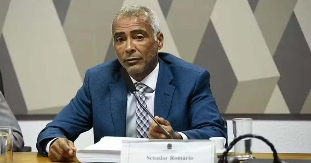 Romário recorreu à Justiça para tentar suspender a penhora de 30% do salário de senador. O ex-jogador afirma que o desconto compromete suas finanças e sua subsistência.