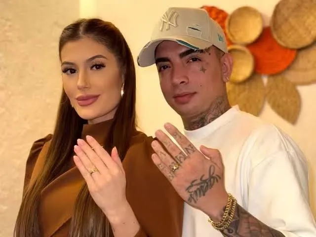 Fernanda e Guimê são pais de Yerin.