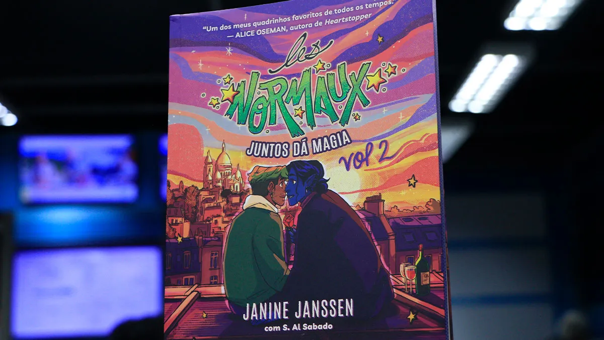 Capa de Les Normaux Vol. 2 pelo artista Janine Janssen.