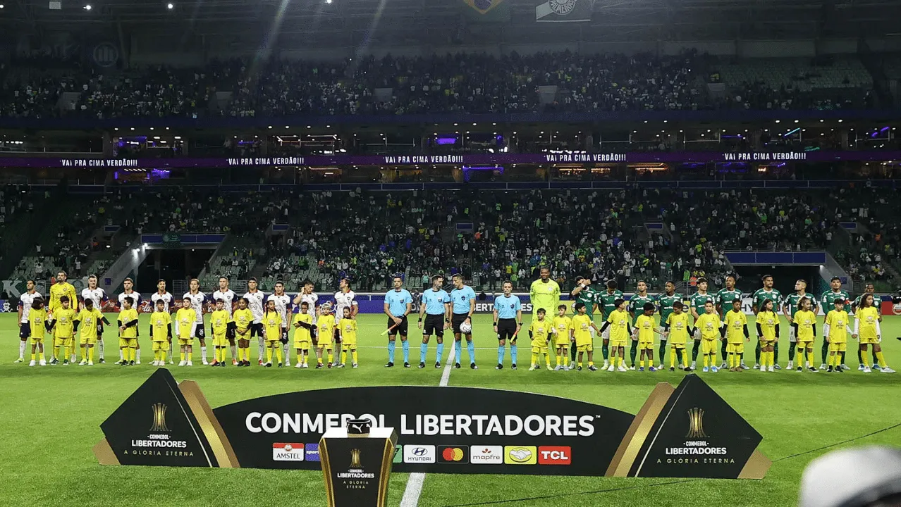 Empate entre Palmeiras e Cerro Porteño na Libertadores