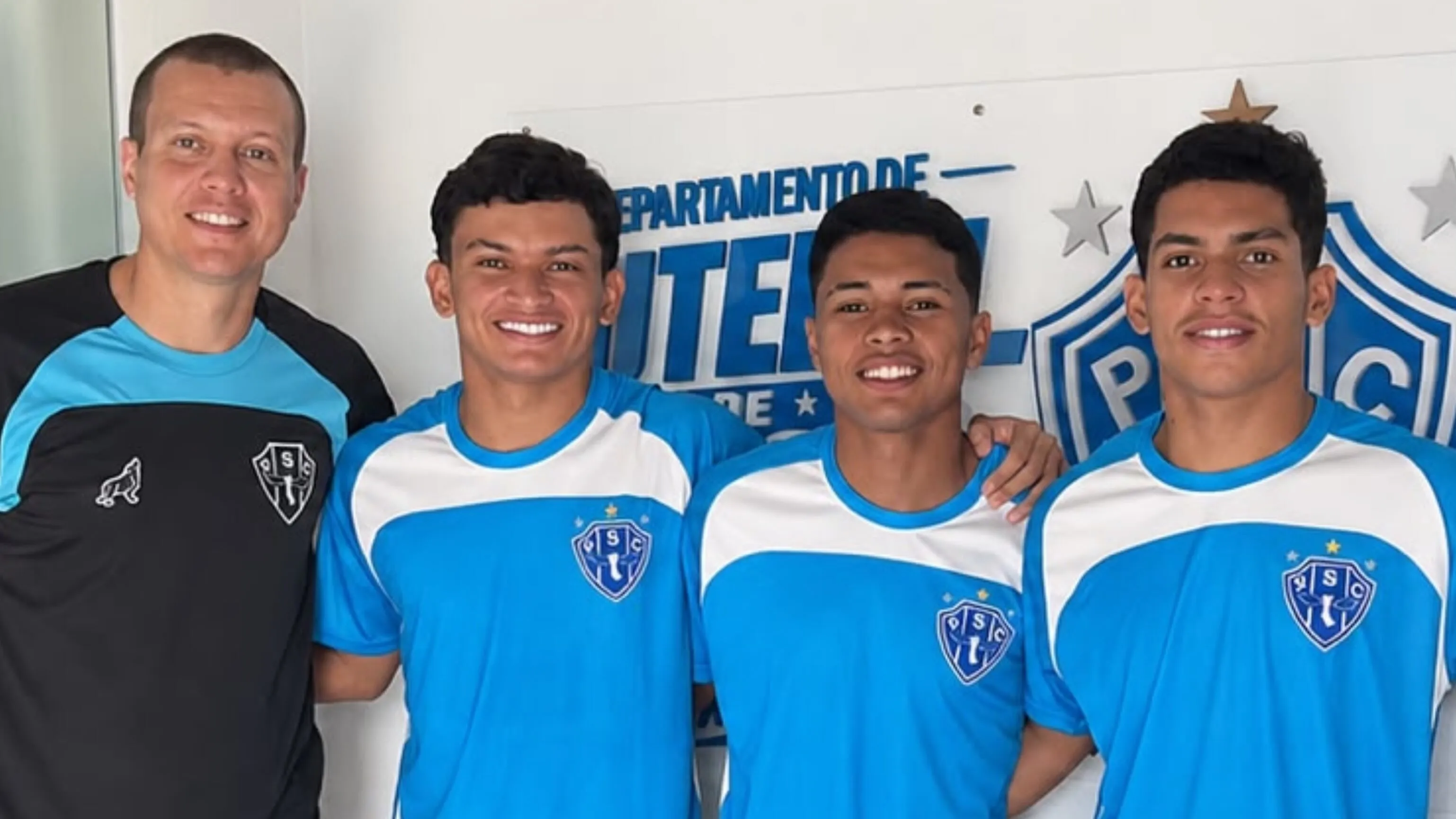 Paysandu Sub-20 reforça elenco com três atletas emprestados da Tuna Luso para as competições da temporada. Conheça os novos jogadores!