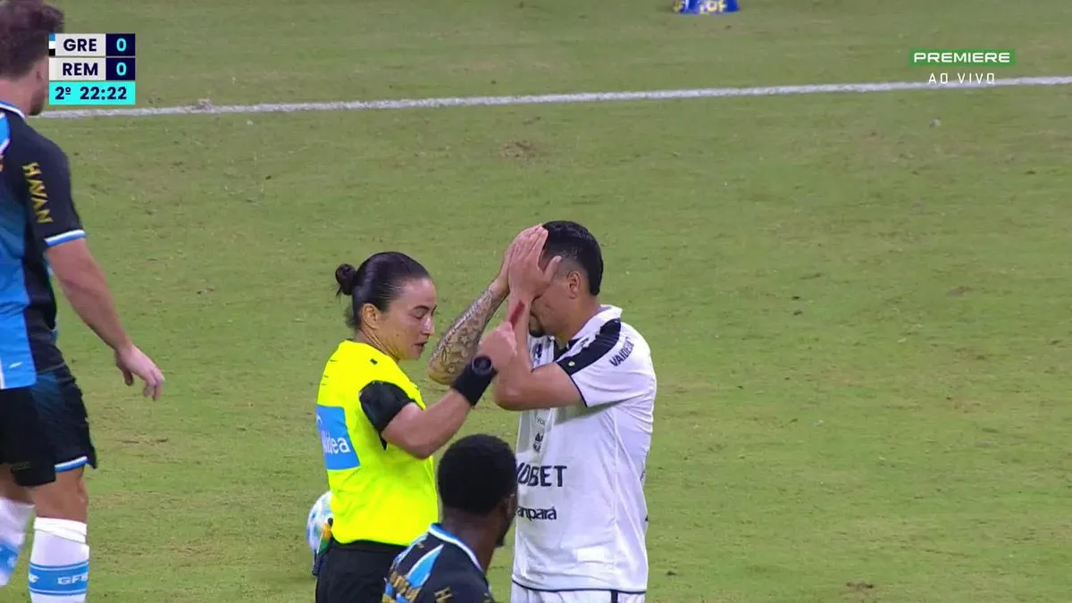 Duelo decisivo no Beira-Rio! Edina Alves apita Internacional x Remo. Será a segunda partida dela em um jogo do Leão.
