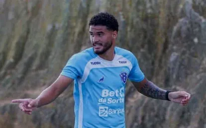 Ryan Vieira sofreu uma entorse no tornozelo esquerdo durante um treinamento e precisará iniciar tratamento para se recuperar da lesão.