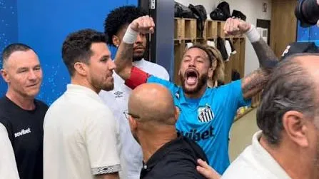 Santos defende Neymar após críticas do presidente do Remo.