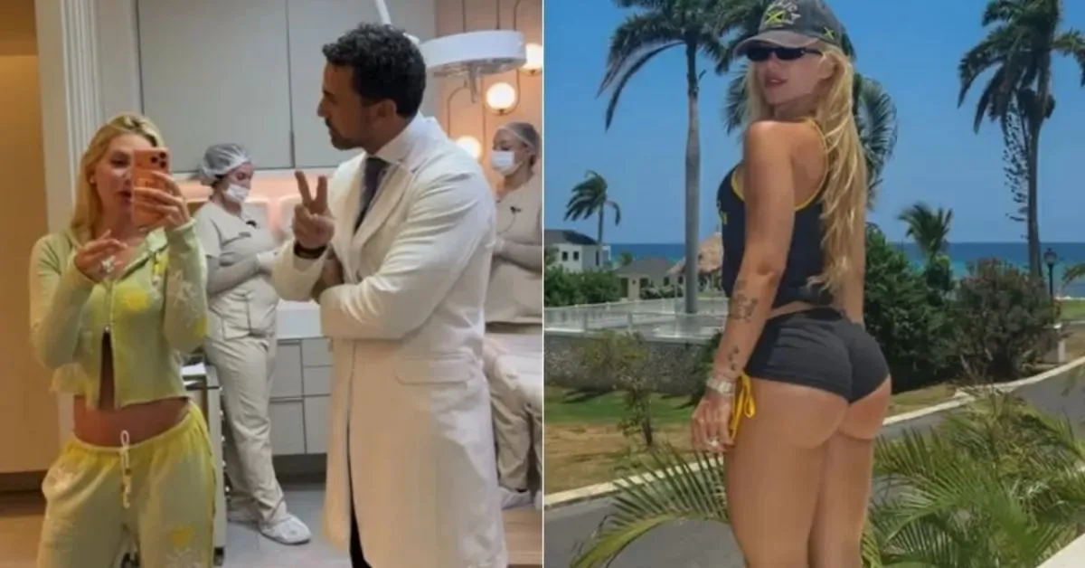 Os amigos de Virginia comentaram sobre o novo bumbum da influenciadora