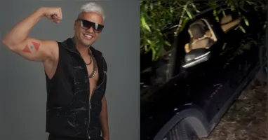 MC Dourado tranquilizou os fãs após sofrer um acidente de carro na volta de um show em Curuçá, no nordeste do Pará.
