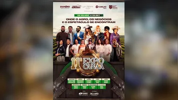 Com entrada gratuita na pista, feira agropecuária em Canaã dos Carajás terá rodeio, palestras técnicas e shows nacionais entre 29 de agosto e 6 de setembro.