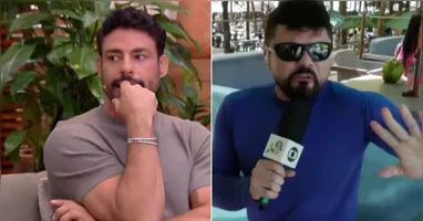 O momento descontraído ocorreu durante participação do ator no programa É de Casa