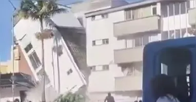 O terremoto na colômbia foi de 7,4 de magnitude e deixou centanas de mortos no país.