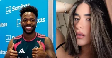 Imagem ilustrativa da notícia Vini Jr. curte foto de atriz e reage com emoji: "Uau"
