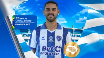 Eduardo Ribeiro é o novo reforço do Paysandu