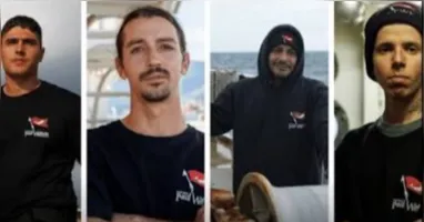 Os quatro brasileiros integrantes da Sea Shepherd foram detidos na Islândia durante uma ação contra a caça de baleias e agora serão deportados.