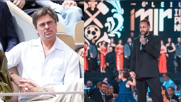 Brad Pitt disse que se disponibiliza a ensinar Neymar a atuar melhor na hora de cavar falta