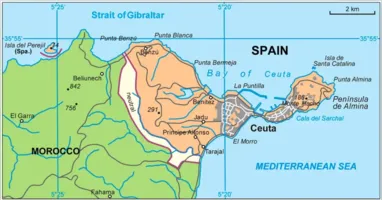Milhares de marroquinos chegaram a Ceuta, território espanhol localizado no norte da África, em uma das maiores crises migratórias recentes.