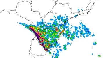 Acompanhe a previsão do ciclone-bomba que pode afetar o Brasil entre 6 e 8 de agosto; saiba como se preparar.