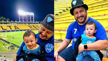 O ator paraense Phellipe Marques, mesmo morando no Rio de Janeiro, nunca deixou de lado o amor pelo Paysandu, repassando para seu filho.