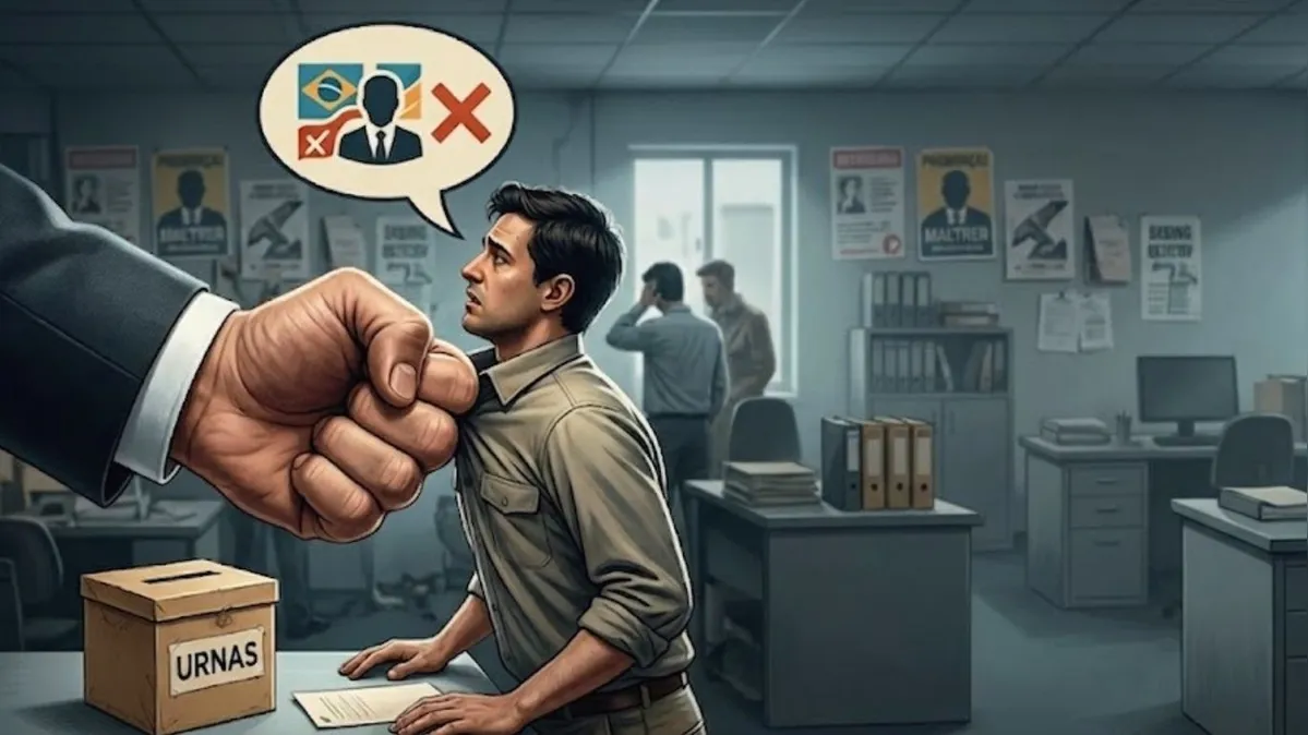 Imagem ilustrativa da notícia Assédio eleitoral no trabalho: veja direitos e como denunciar