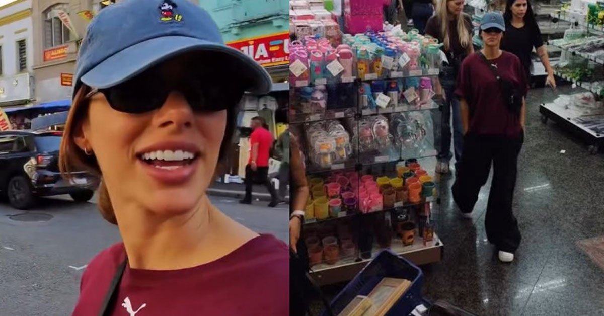 Bruna Biancardi e o dia de compras disfarçada