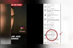 O comentário foi feito em uma rede social em referência a facada que Jair Bolsonaro levou em 2018.