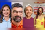 Neste domingo (16), candidatos ao governo do Pará iniciam suas campanhas com várias atividades em Belém e interior do Estado.