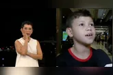 Diante das câmeras, Cleuber aproveitou o momento para fazer uma emocionante homenagem ao pai, que considera uma presença importante em sua história.