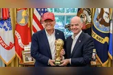 Infantino teria tentado agendar conversas com integrantes do governo do presidente Donald Trump, incluindo o secretário de Estado, Marco Rubio.