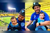 O ator paraense Phellipe Marques, mesmo morando no Rio de Janeiro, nunca deixou de lado o amor pelo Paysandu, repassando para seu filho.