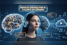 Artistas criados por Inteligência Artificial dominam os lançamentos em plataformas de streaming, mas acendem alerta entre cientistas.