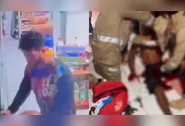 Francisco das Chagas de Sousa foi atingido durante caminhada no Setor Industrial; vítima foi hospitalizada e suspeito fugiu.