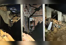 Imóvel na Folha 01 teve móveis e eletrodomésticos totalmente queimados, deixando a família sem bens essenciais.