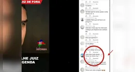 O comentário foi feito em uma rede social em referência a facada que Jair Bolsonaro levou em 2018.