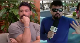 O momento descontraído ocorreu durante participação do ator no programa É de Casa