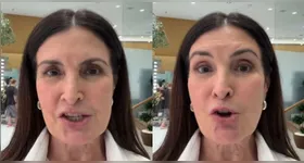 A apresentadora usou as redes sociais para exibir o tapa no visual
