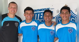 Paysandu Sub-20 reforça elenco com três atletas emprestados da Tuna Luso para as competições da temporada. Conheça os novos jogadores!