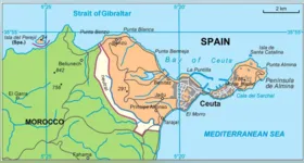 Milhares de marroquinos chegaram a Ceuta, território espanhol localizado no norte da África, em uma das maiores crises migratórias recentes.
