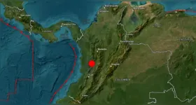 Terremoto atingiu o oeste da Colômbia, nas proximidades de San José del Palmar, e foi sentido em diferentes regiões do país.