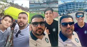 Pai e filho em um só amor!