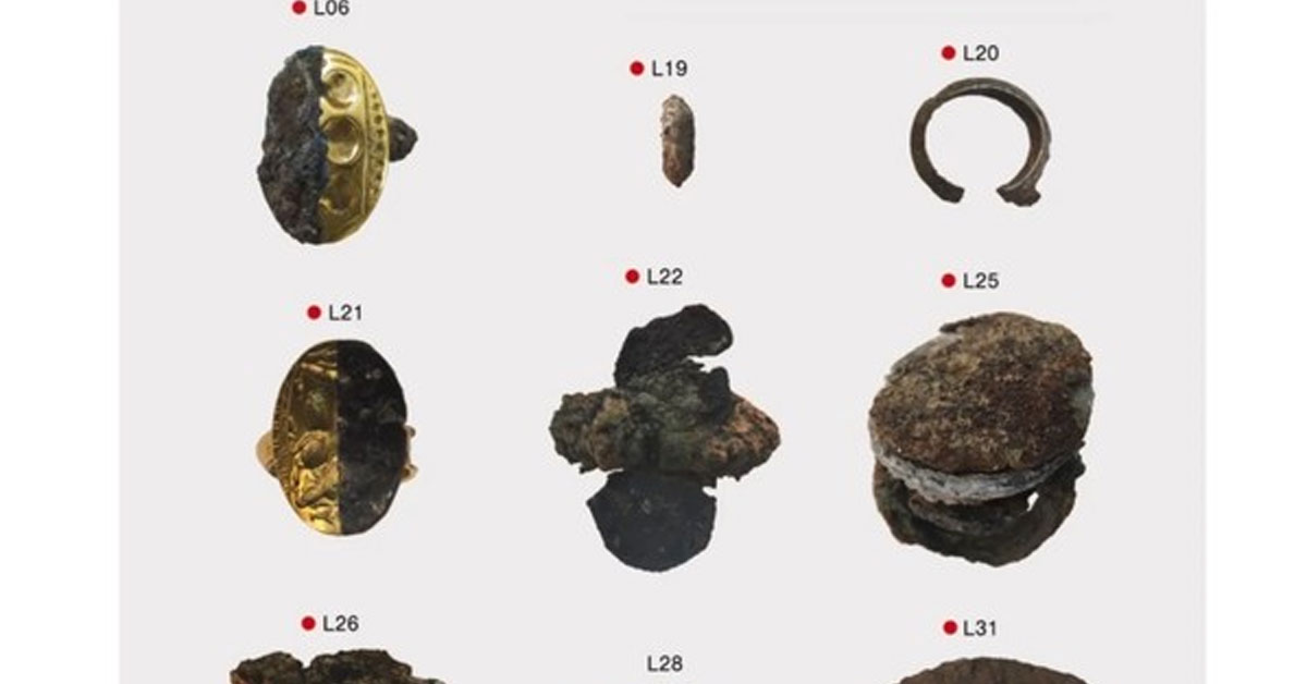 As peças têm entre aproximadamente 3.800 e 3.000 anos e incluem itens relacionados às sociedades minoica e micênica.
